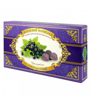 BELEVSKY | BLACK CURRANT FRUIT JELLY | MARMALADE | МАРМEЛАД 