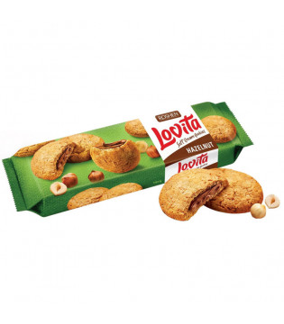 Roshen | Butter Cookies | "Lovita" | Hazelnut-Cream Filling | 127g | 4.4 oz