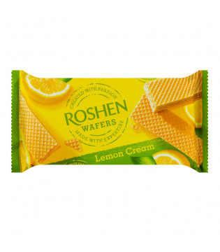 Roshen | Wafers With Lemon-Cream Filling | 216g
