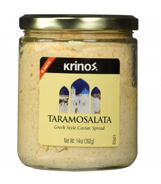 Taramosalata | Greek Style  | Caviar Spread | Krinos  | 14 Oz | Jar
