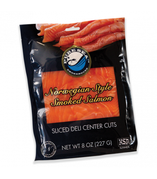 Smoked Salmon | Sliced | Norwegian Style | appx. 8oz