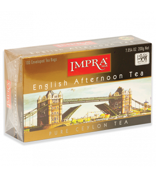 Impra | English Afternoon | Black Tea | 100 Tea Bags