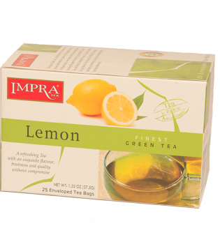 Impra | Lemon | Green Tea | 25 tea bags